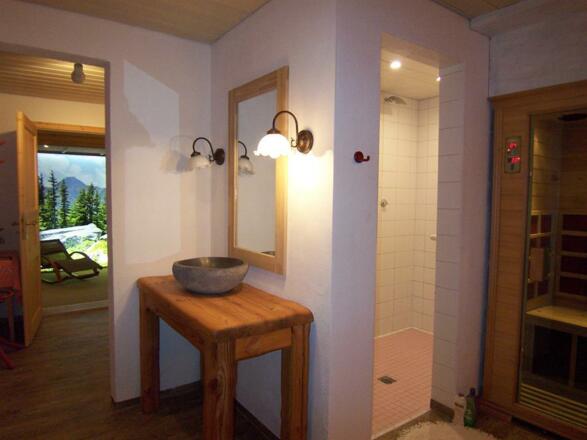 Landhaus Charivari, Dusche, Infrarot-Kabine