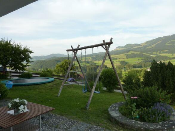 Abendstimmung Schaukel