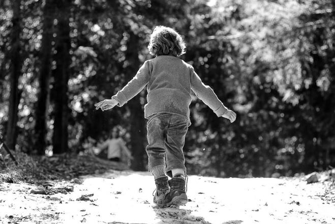 mit Ihren Kindern können Sie wandern