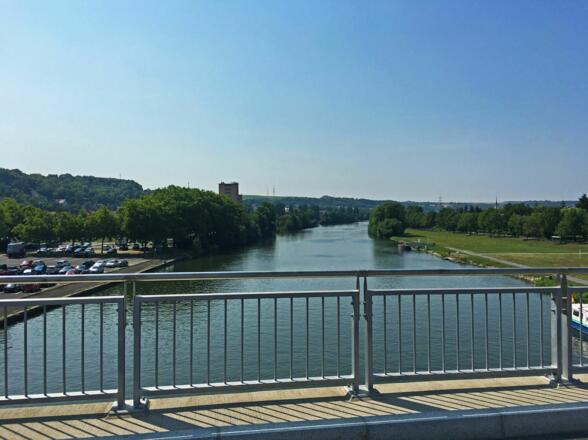 Maintalradweg bei Ochsenfurt