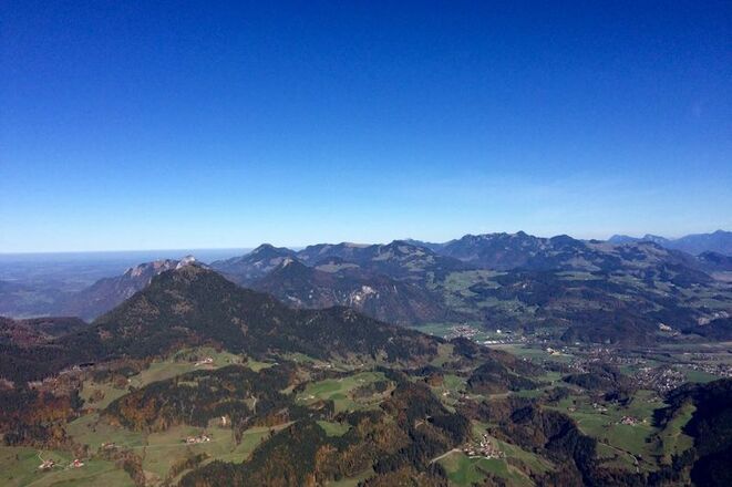 Gipfelpanorama im Herbst