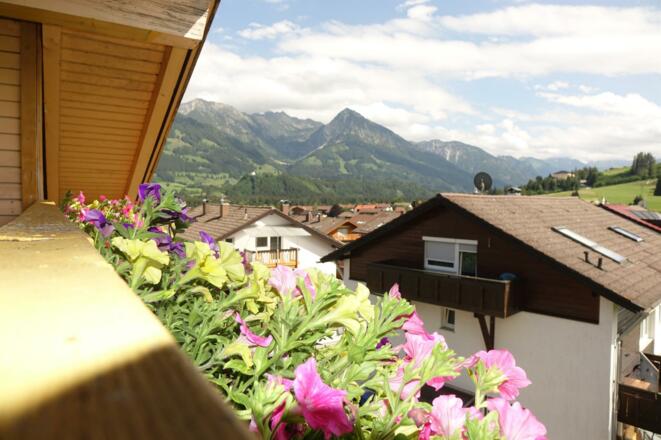 Blick vom Balkon Fewo 5