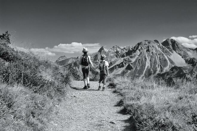 auch in höheren Regionen ist das Wandern möglich