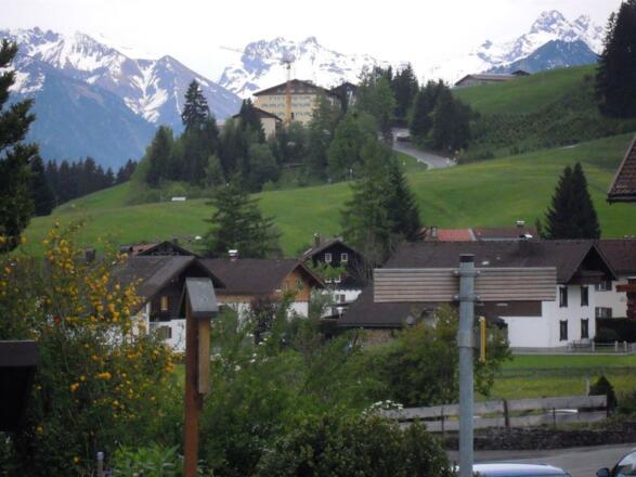 Aussicht vom Balkon