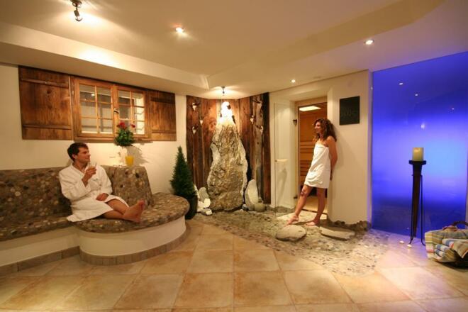 Sauna und Wellnessbereich
