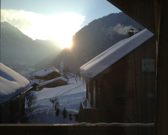 Ferienhaus Silvrettasicht - Morgenstimmung