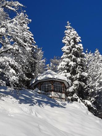 Pavillon Aussicht von Fewo 2