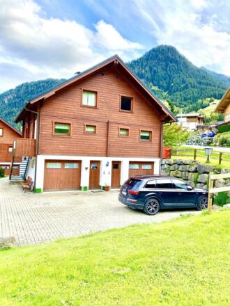 Ferienhaus Silvrettasicht - Aussenansicht Sommer