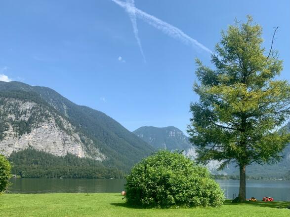 Badeinsel Hallstätter See