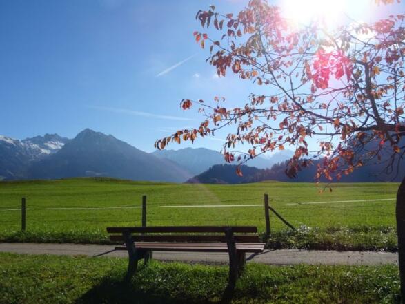 Den Ausblick genießen....