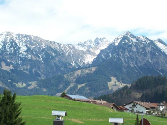 Ferienwohnung Edelweiss, Blick vom Südbalkon