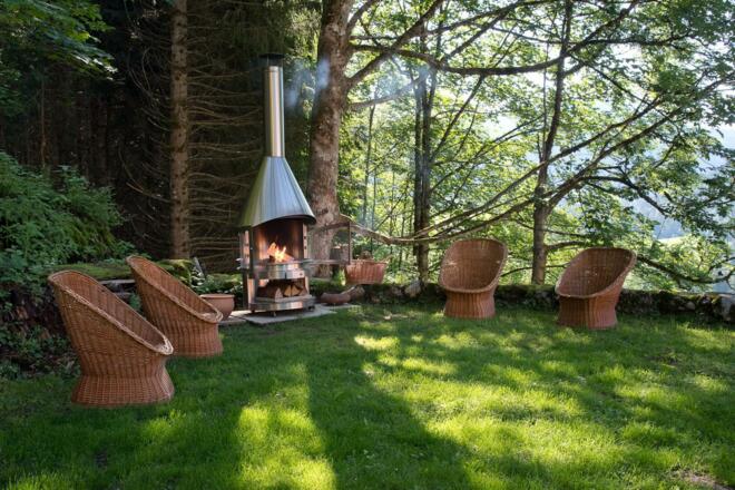 Liegewiese Feuerstelle