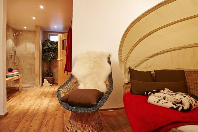 Ferienhaus Almliesel, Sauna mit Ruheraum