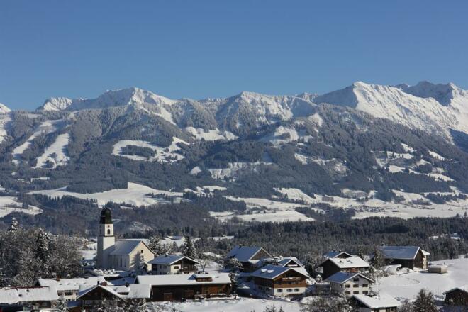 Winterlandschaft Ofterschwang