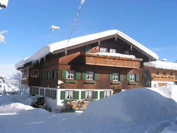 Haus im Winter