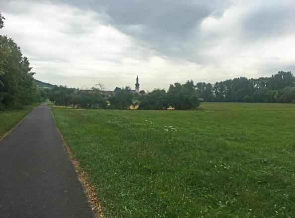 Radweg vor Werbach