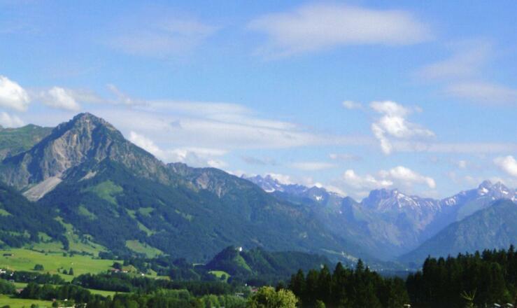 Aussicht im Sommer