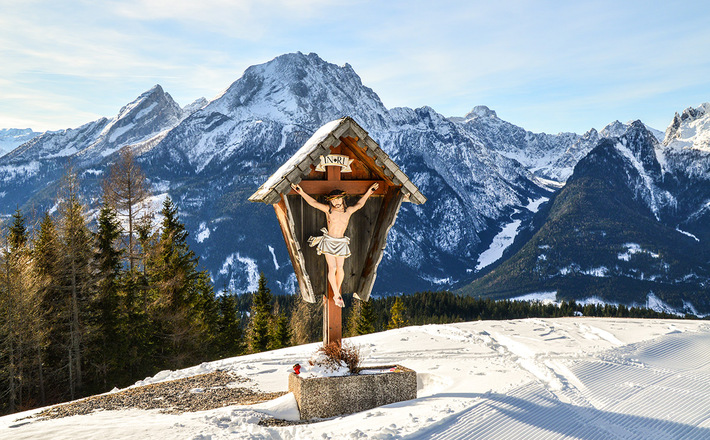 Das Giofelkreuz auf dem hirscheck