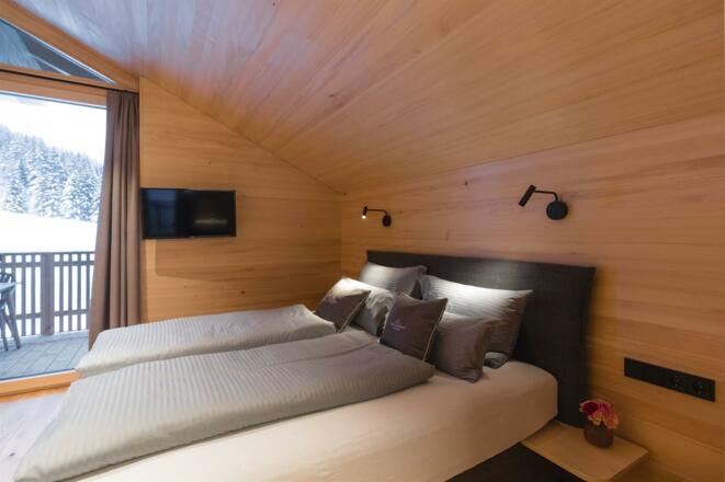 Schlafzimmer Alpenglühen