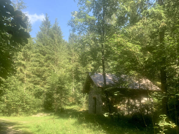 Pulverturm am Brandbachweg im Echerntal von Hallstatt