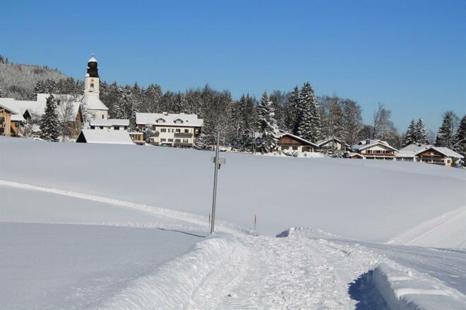 Tiefverschneites Ofterschwang