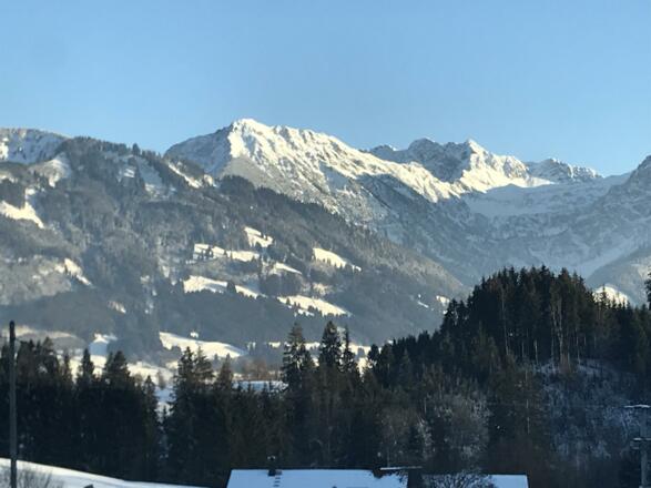 Aussicht auf die Berge