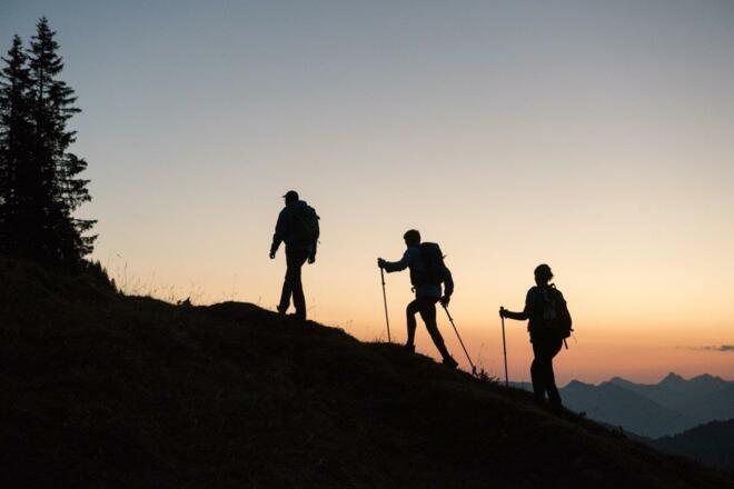 Herbstwanderung zum Sonnenaufgang