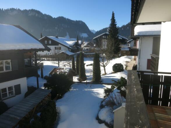 Aussicht vom Südostbalkon