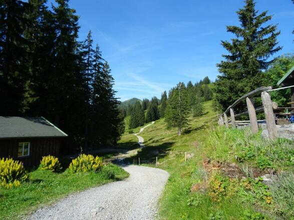 Am Schwabenhaus im Bolgental