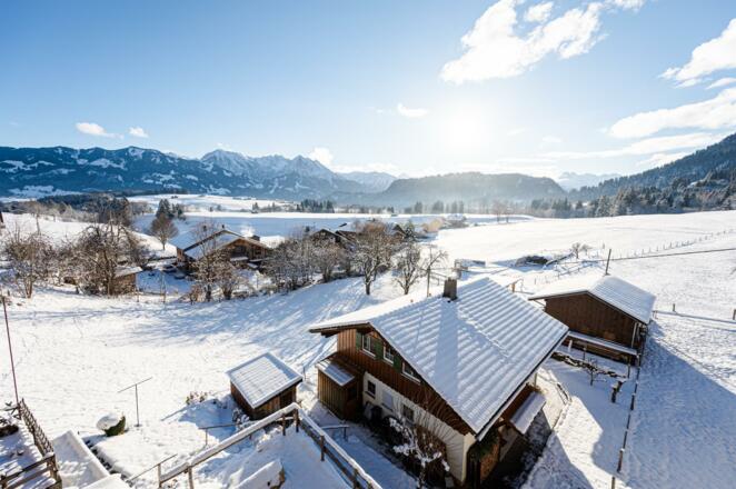 Blick vom Südbalkon