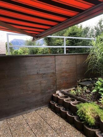 Terrasse mit Markise