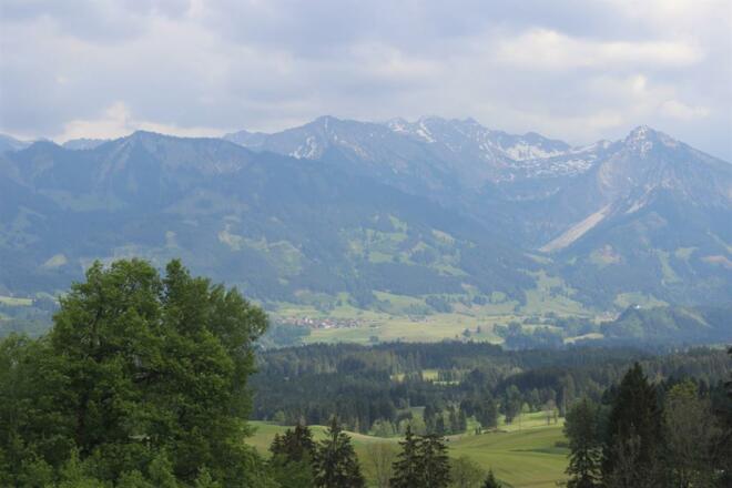 Blick in die Bergwelt - Weltcupexpress