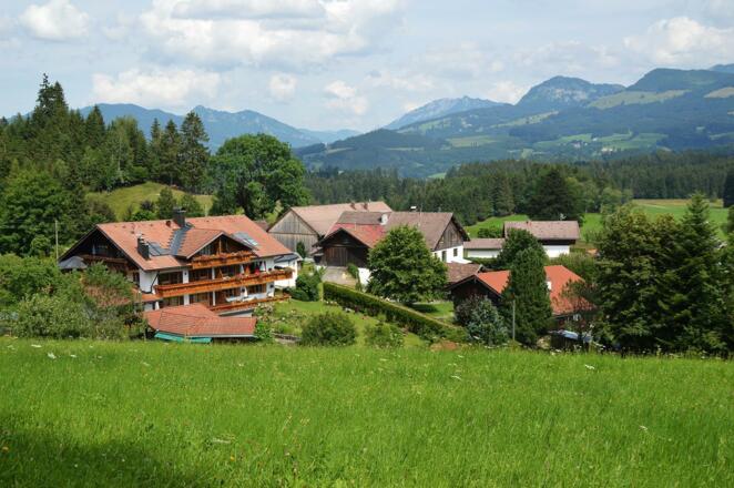 Haus aus Westen