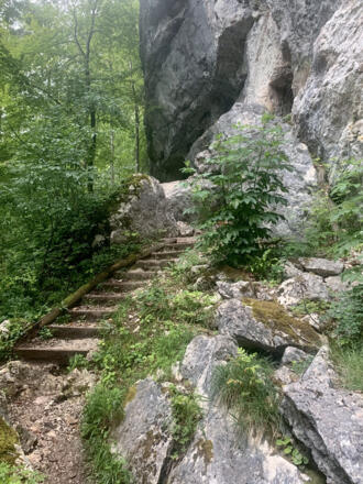 Aufgang zum Eulenloch