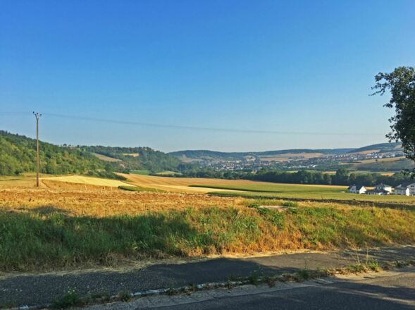 Sicht ins Taubertal bei Bad Mergentheim