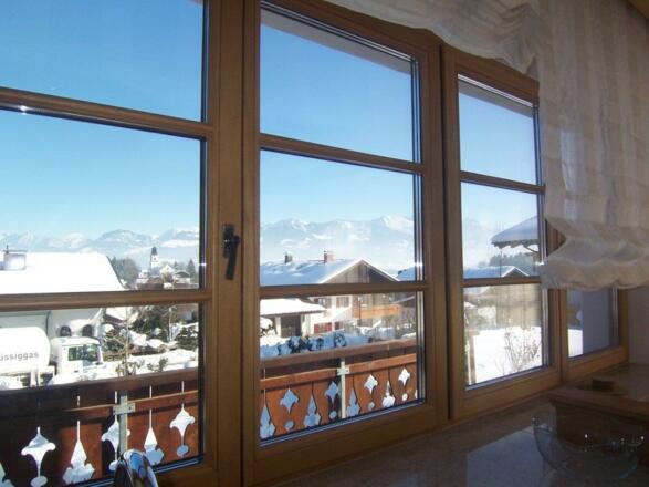 Blick aus der Küche