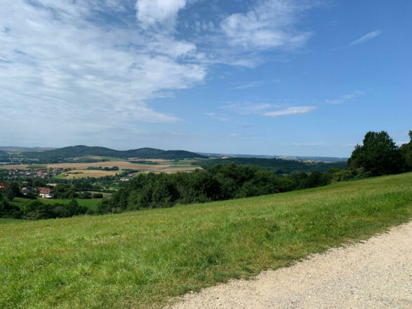 Ausblick von Kloster Banz