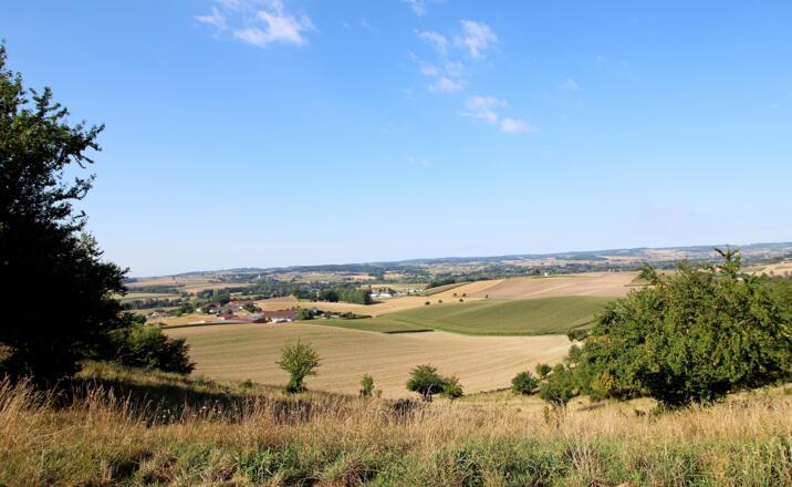 Ausblick auf der Tour