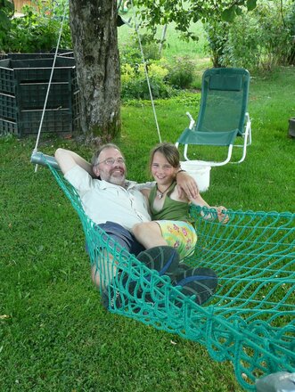 Entspannung in der Hängematte