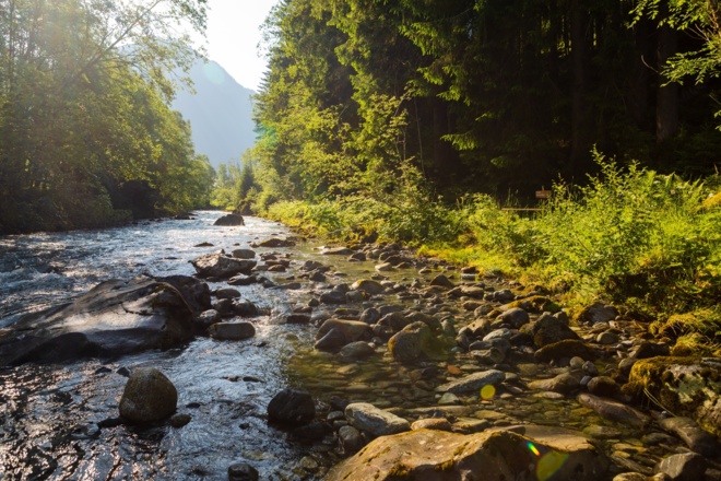 Talweg von St. Gallenkirch nach Partenen