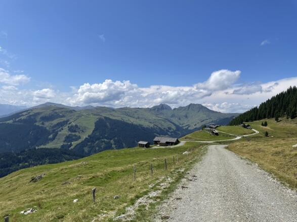Wunderschönes Almgebiet mit traumhafter Aussicht am Schellenberg
