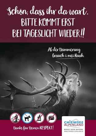 Rücksicht den Tieren gegenüber