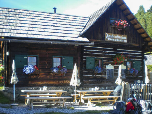 Prießhütte an der Nockalmstraße 1700m. Z19
