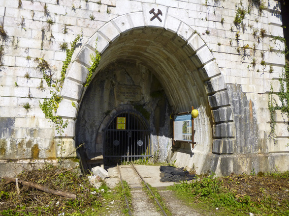Kaiser Franz Josef Förderstollen in Hallstatt. Z12