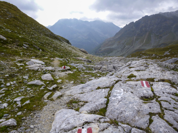 Znachsattel 2059m Richtung Süden. Z16
