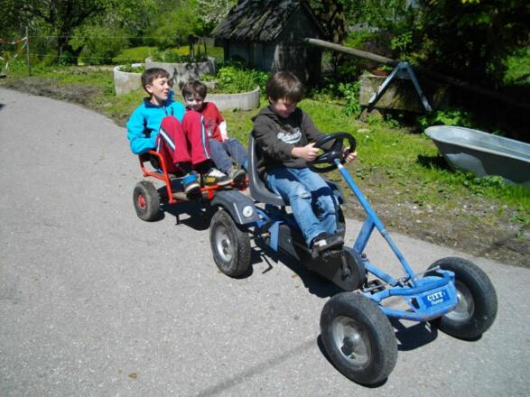 Unser Kinderfuhrpark
