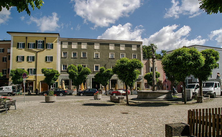 Der Marienplatz Laufen