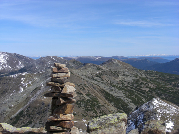 Rundumsicht am Königstuhl 2336m. Z19