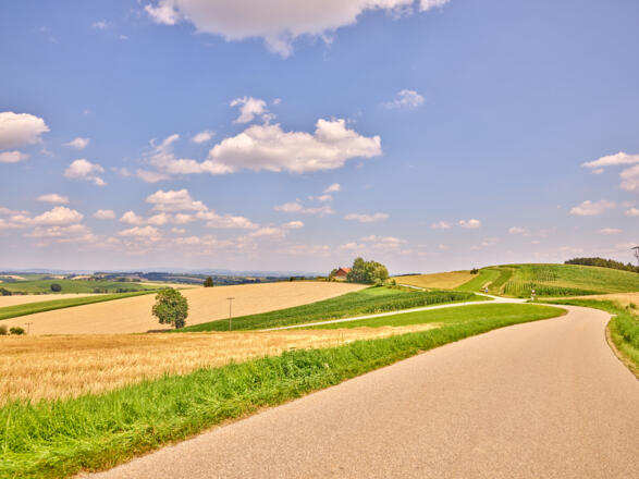 Ausblick auf der Tour