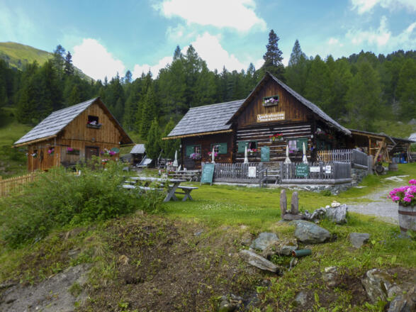 Prießhütte an der Nockalmstraße. Z19